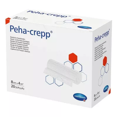 PEHA CREPP Ligadura de fixação 8 cmx4 m, 20 peças PEHA CREPP Ligadura de fixação 8 cmx4 m, 20 peças