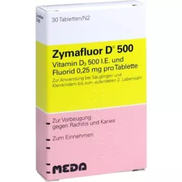 ZYMAFLUOR D 500 Comprimidos, 30 Cápsulas