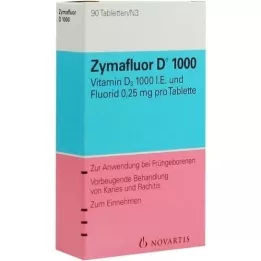 ZYMAFLUOR D 1.000 comprimidos, 90 cápsulas