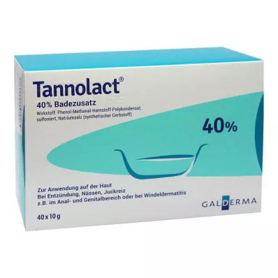 TANNOLACT Aditivo para banho, 40X10 g TANNOLACT Aditivo para banho, 40X10 g