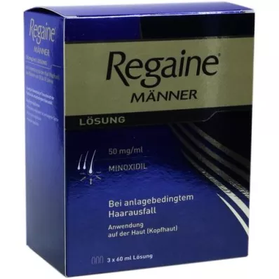 REGAINE Solução para homem, 3X60 ml