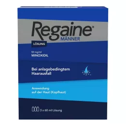 REGAINE Solução para homem, 3X60 ml