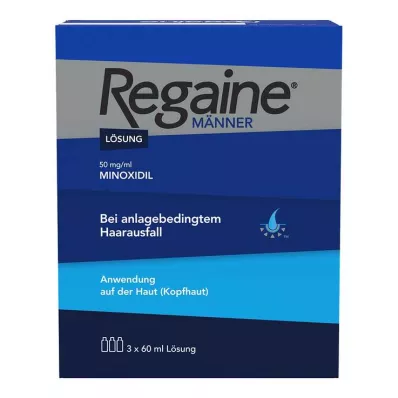REGAINE Solução para homem, 3X60 ml REGAINE Solução para homem, 3X60 ml