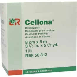 CELLONA Almofada de borda 8 cmx5 m, 1 pc