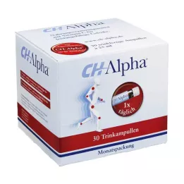 CH ALPHA Ampolas de bebida, 30 pcs