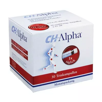 CH ALPHA Ampolas de bebida, 30 pcs