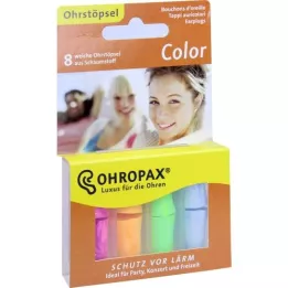 OHROPAX rolha de espuma colorida, 8 unid