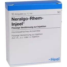 NERALGO Ampolas de Injeel da Rhem, 10 unidades