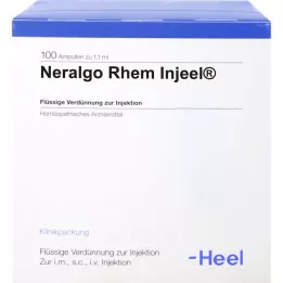 NERALGO Ampolas de Injeel da Rhem, 100 unidades