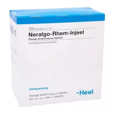 NERALGO Ampolas de Injeel da Rhem, 100 unidades NERALGO Ampolas de Injeel da Rhem, 100 unidades