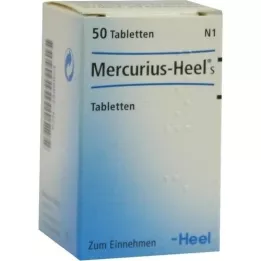MERCURIUS HEEL Comprimidos S, 50 unidades