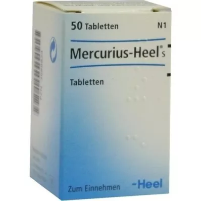 MERCURIUS HEEL Comprimidos S, 50 unidades