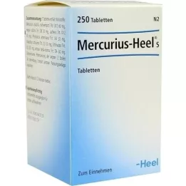 MERCURIUS HEEL Comprimidos S, 250 unidades