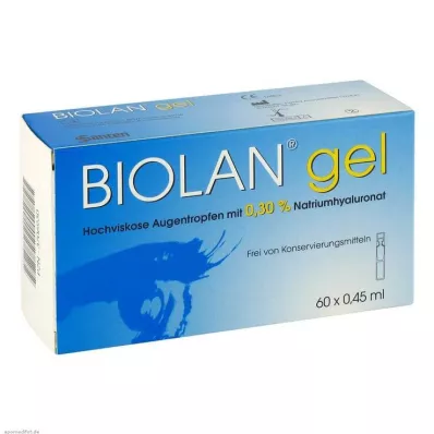 BIOLAN Colírio em gel, 60X0,45 ml BIOLAN Colírio em gel, 60X0,45 ml