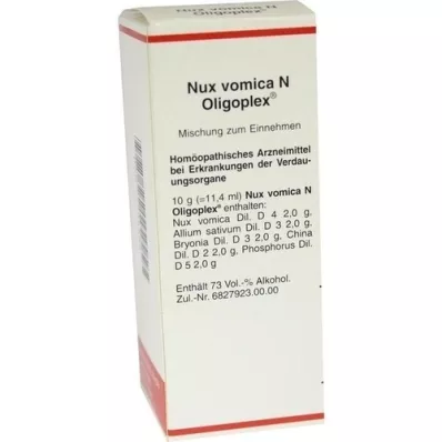 NUX VOMICA N Oligoplex Liquidum, 50 ml