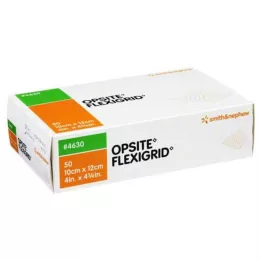 OPSITE Penso transparente Flexigrid para feridas 10x12 cm estéril, 50 unidades