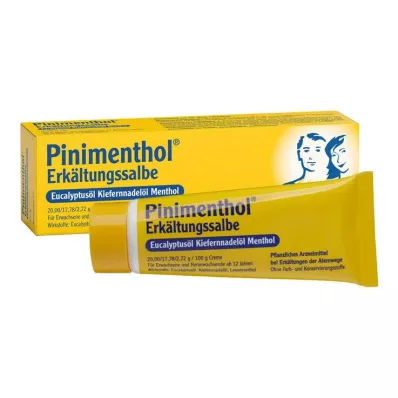 PINIMENTHOL Pomada para a constipação Eucalipto/pinho/menta, 20 g
