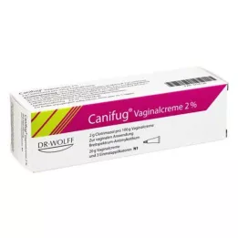 CANIFUG Creme vaginal 2% com 3 aplicações, 20 g