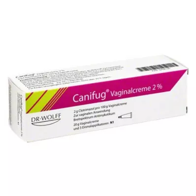 CANIFUG Creme vaginal 2% com 3 aplicações, 20 g CANIFUG Creme vaginal 2% com 3 aplicações, 20 g