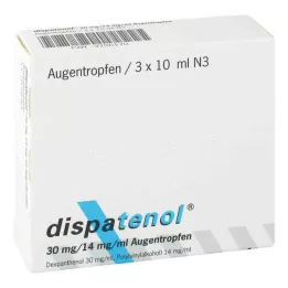 DISPATENOL Colírio para os olhos, 3X10 ml