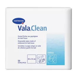VALACLEAN Toalhetes descartáveis extra, 50 unidades