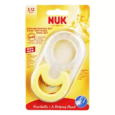 NUK Conjunto de anéis de dentição para arrefecimento, 2 peças NUK Conjunto de anéis de dentição para arrefecimento, 2 peças