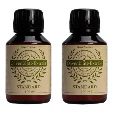OLIVENBLATT-Embalagem dupla de extrato líquido, 2X100 ml
