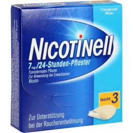 NICOTINELL 7 mg/24 horas em adesivo 17,5 mg, 7 unidades