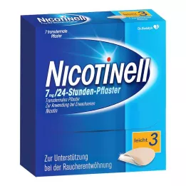 NICOTINELL 7 mg/24 horas em adesivo 17,5 mg, 7 unidades