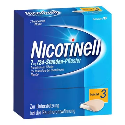 NICOTINELL 7 mg/24 horas em adesivo 17,5 mg, 7 unidades