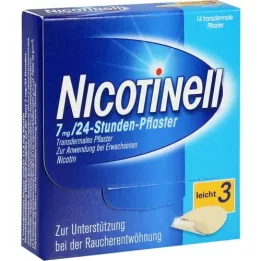 NICOTINELL 7 mg/24 horas em adesivo 17,5 mg, 14 unidades