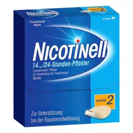 NICOTINELL 14 mg/24 horas adesivo 35mg, 7 unidades