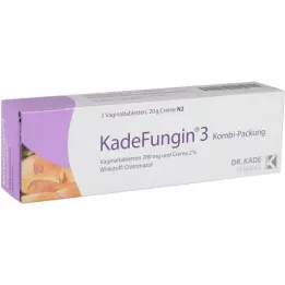 KADEFUNGIN 3 Combip.20 g creme+3 comprimidos vaginais, 1 pc