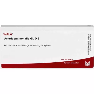 ARTERIA PULMONALIS GL D 6 ampolas, 10X1 ml ARTERIA PULMONALIS GL D 6 ampolas, 10X1 ml
