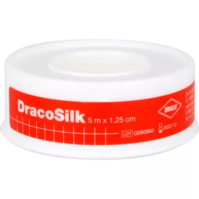 DRACOSILK Rolo de gesso 1,25 cmx5 m, 1 pc