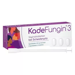 KADEFUNGIN 3 comprimidos vaginais, 3 unid