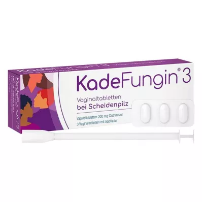 KADEFUNGIN 3 comprimidos vaginais, 3 unid KADEFUNGIN 3 comprimidos vaginais, 3 unid