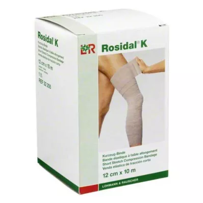 Atadura Rosidal K 12cmx10m, 1ud Atadura Rosidal K 12cmx10m, 1ud