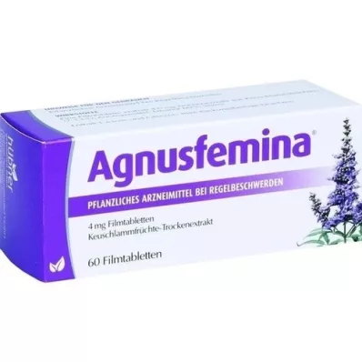 AGNUSFEMINA Comprimidos revestidos por película de 4 mg, 60 unidades