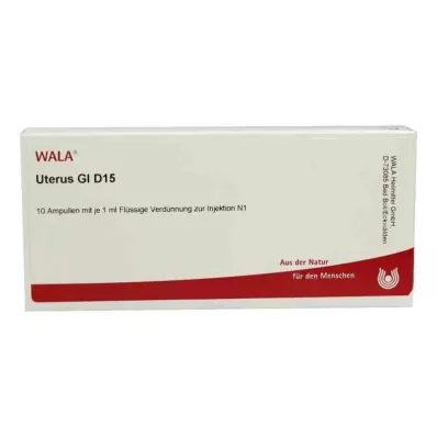 UTERUS GL D 15 ampolas, 10X1 ml
