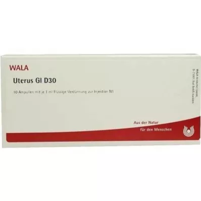 UTERUS GL D 30 ampolas, 10X1 ml