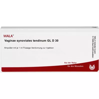 VAGINAE tendinite sinovial GL D 30 ampolas, 10X1 ml