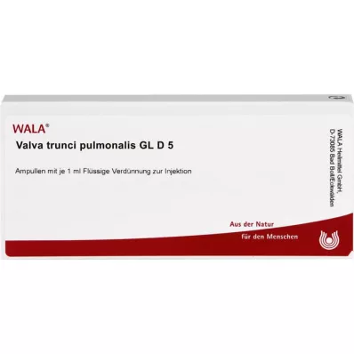 VALVA trunci pulmonalis GL D 5 ampolas, 10X1 ml