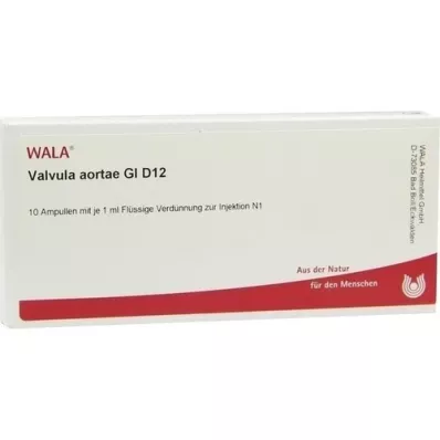 VALVULA aortae GL D 12 ampolas, 10X1 ml