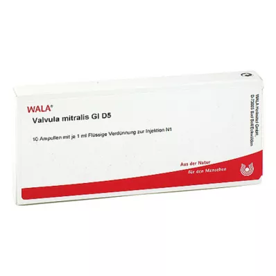 VALVULA mitralis GL D 5 ampolas, 10X1 ml VALVULA mitralis GL D 5 ampolas, 10X1 ml