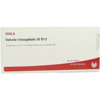 VALVULA tricuspidalis GL D 12 ampolas, 10X1 ml