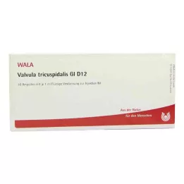 VALVULA tricuspidalis GL D 12 ampolas, 10X1 ml
