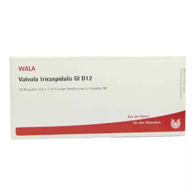 VALVULA tricuspidalis GL D 12 ampolas, 10X1 ml