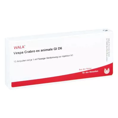 VESPA CRABRO EX animal GL D 6 ampolas, 10X1 ml