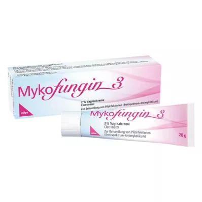 MYKOFUNGIN 3 Creme vaginal 2%, 20 g MYKOFUNGIN 3 Creme vaginal 2%, 20 g